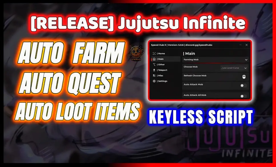 Jujutsu Infinite Script GUI