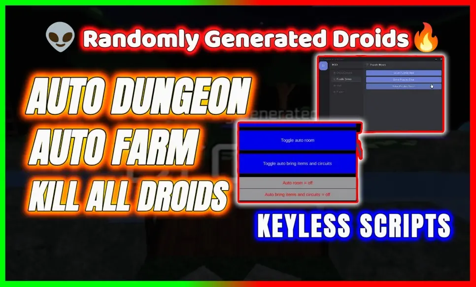 Roblox Randomly Generated Droids Script