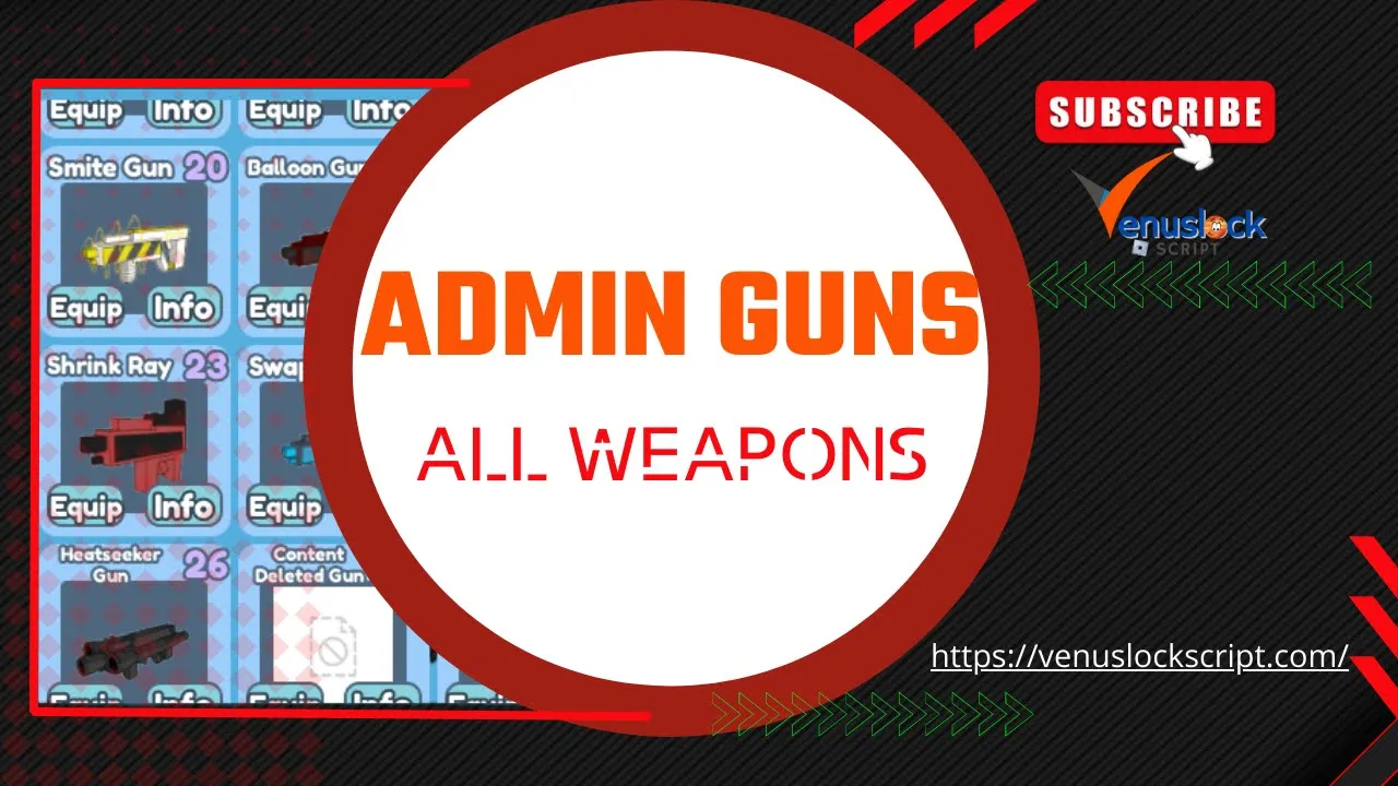 Admin Guns Script Preview