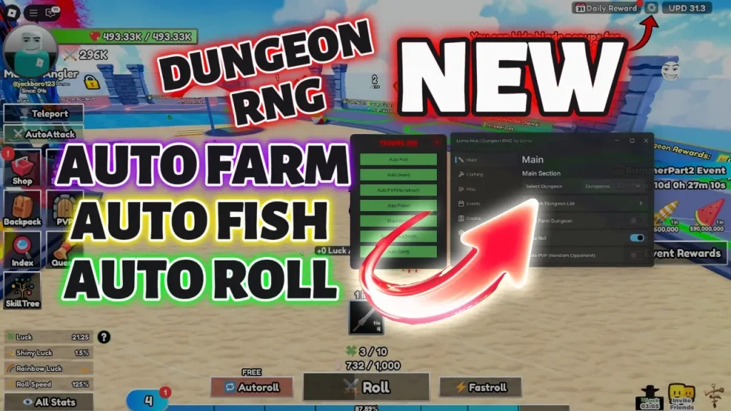 New Dungeon RNG Script