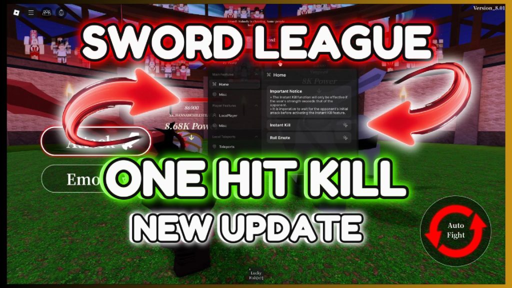 SWORD LEAGUE NEW SCRIPT