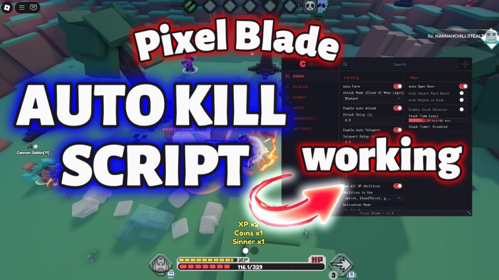 Pixel Blade Script