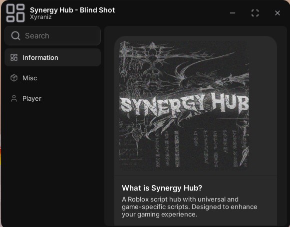 Blind Shot Script