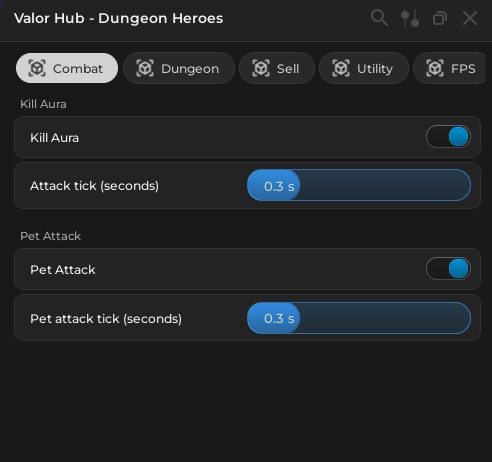 Dungeon Heroes Script with Kill Aura and Auto Farm